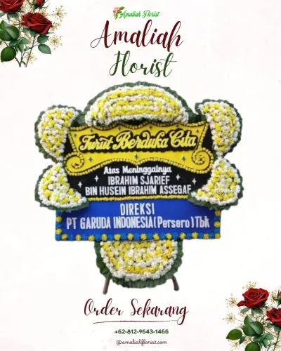 Papan Bunga Duka di Suangga
